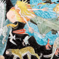 A detail of Daisuke Igarashi\'s \"March of the Creatures\" (2019) | © DAISUKE IGARASHI