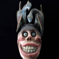 A Devil mask from Mexico | COLLECTION NATIONAL MUSEUM OF ETHNOLOGY, PHOTO BY YUKIYO DAIDO