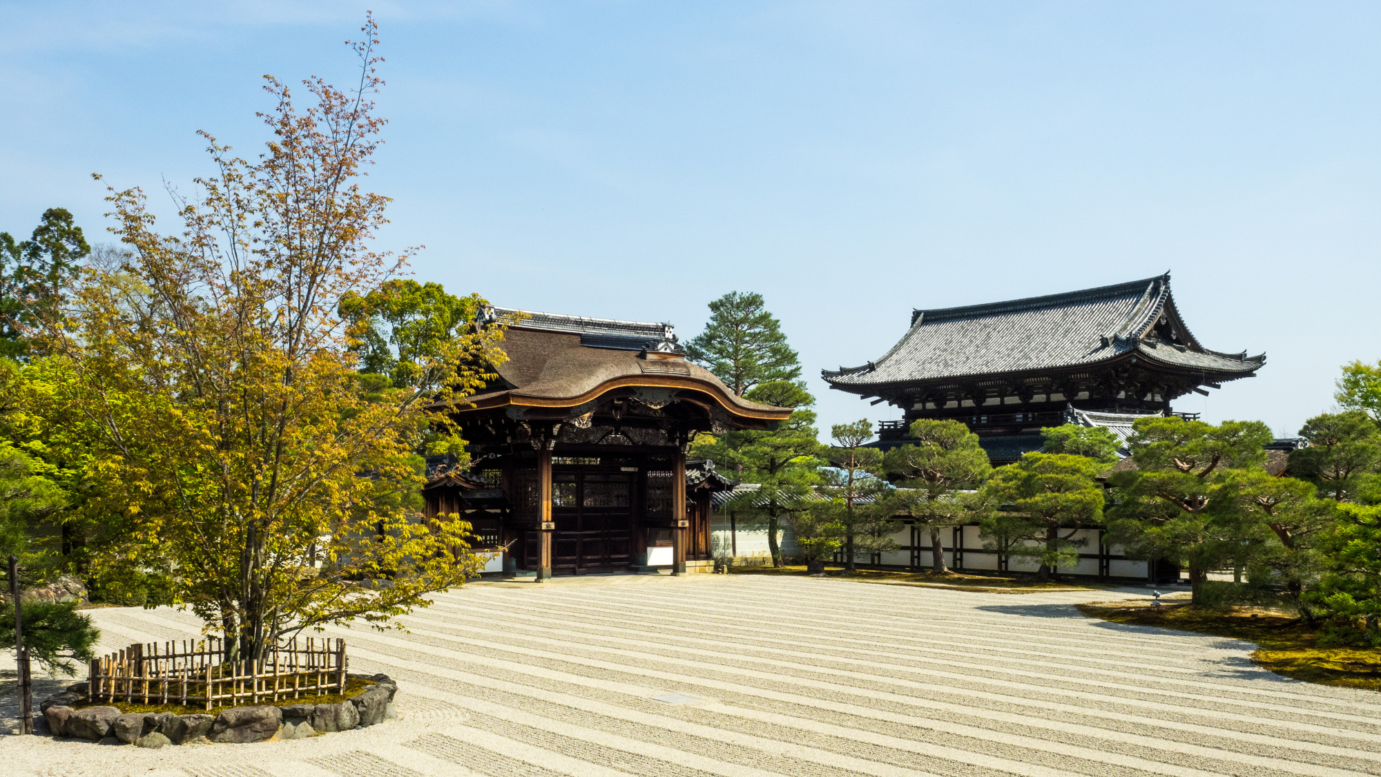 Cultural escape: A view of Ninnaji temple's rock garden. Visitors can book an imperial room at Ninnaji to listen to traditional Japanese music and Buddhist chanting. | AJAY SURESH, VIA WIKIMEDIA COMMONS / CC BY 2.0