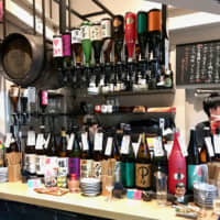 Small is beautiful: StandingBar Sanpachi has a tiny footprint but boasts an impressive array of craft shōchū. | ROBBIE SWINNERTON