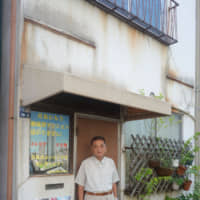 Fukuji Ishikawa heads a team of residents opposing the construction of a so-called tower mansion in the neighborhood. | ALEX MARTIN