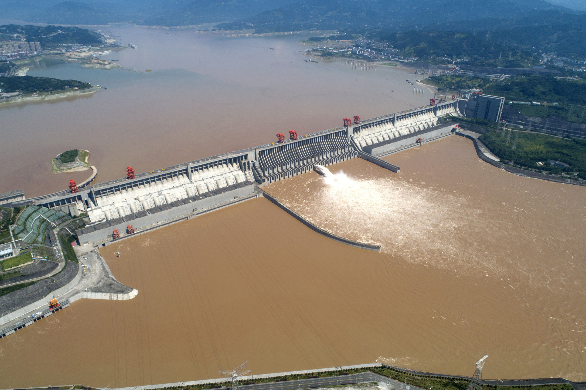 China has more dams than any other nation as well as the world's largest dam, the Three Gorges Dam. | WANG GANG &#8212; IMAGINECHINA