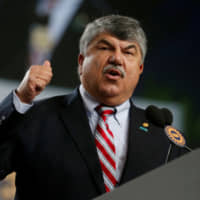 AFL-CIO union president Richard Trumka addresses the United Auto Workers union 37th Constitutional Convention in Detroit in June. | REUTERS