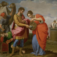 Ottavio Vannini\'s \"Rebecca and Eliezer at the Well\" (c. 1626-27) | KUNSTHISTORISCHES MUSEUM WIEN, PICTURE GALLERY