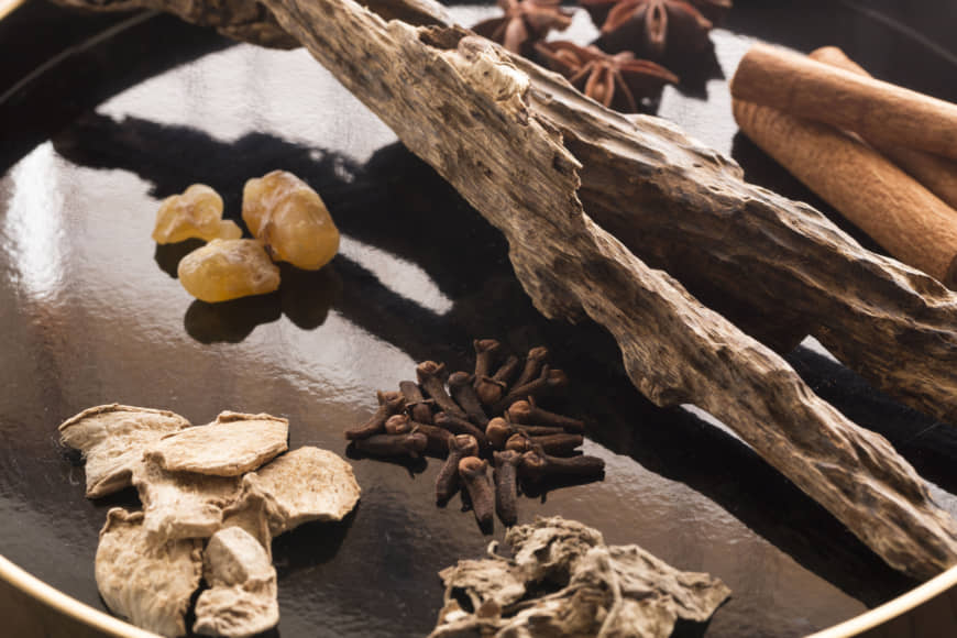 Breathe in the good: Juttoku's incense is of all-natural materials including white sandalwood, clove, cinnamon and star anise. | RYOICHI OKAZAKI