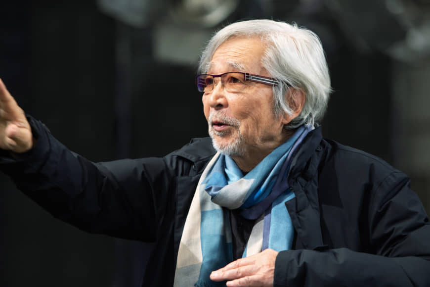 National treasure: Yoji Yamada brought the 'Tora-san' series back to life after a 22-year absence.