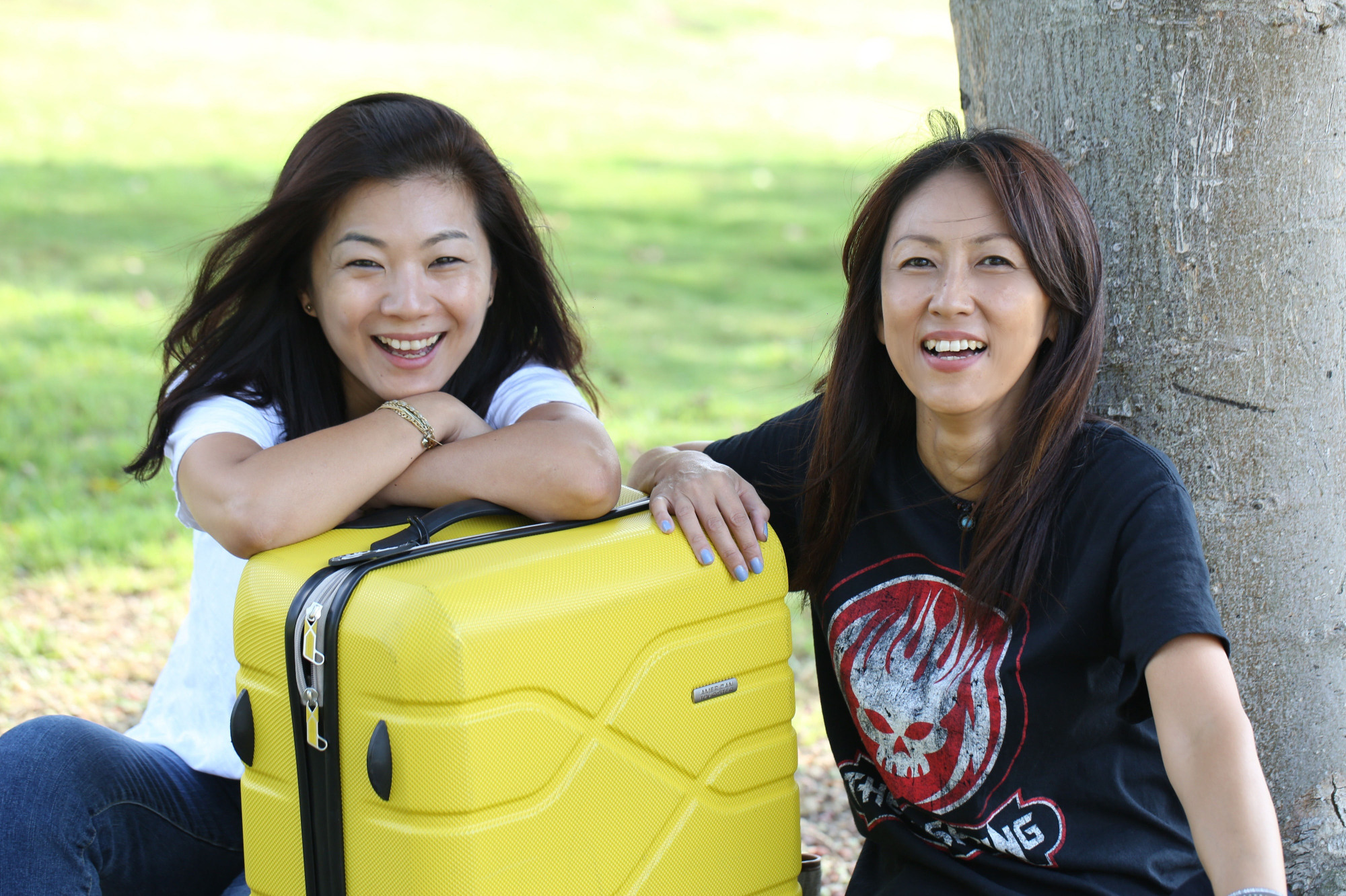 Miho Beck (right) with her TripJunction  business partner, Taejin Kim | JANA MACHATOVA