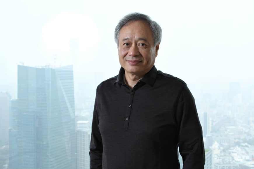 Movie magician: Ang Lee (right) is pioneering films of a quality beyond the capacity of most cinemas.
