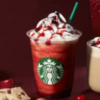 Starbucks Coffee Japan\'s Halloween Red Night Frappuccino | COURTESY OF TAKU SEKINE