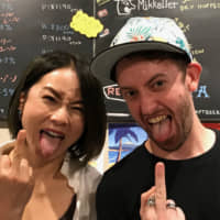One of those fingers on each hand up: Nao (left) and Stef, turned their passion into the newly opened Two Fingers craft beer pub. | ROBBIE SWINNERTON