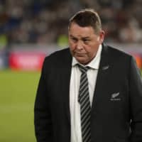 New Zealand head coach Steve Hansen looks dejected after the match. | REUTERS