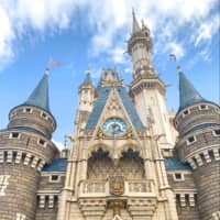 A closeup of the castle at Tokyo Disneyland. | CARISSA SHALE