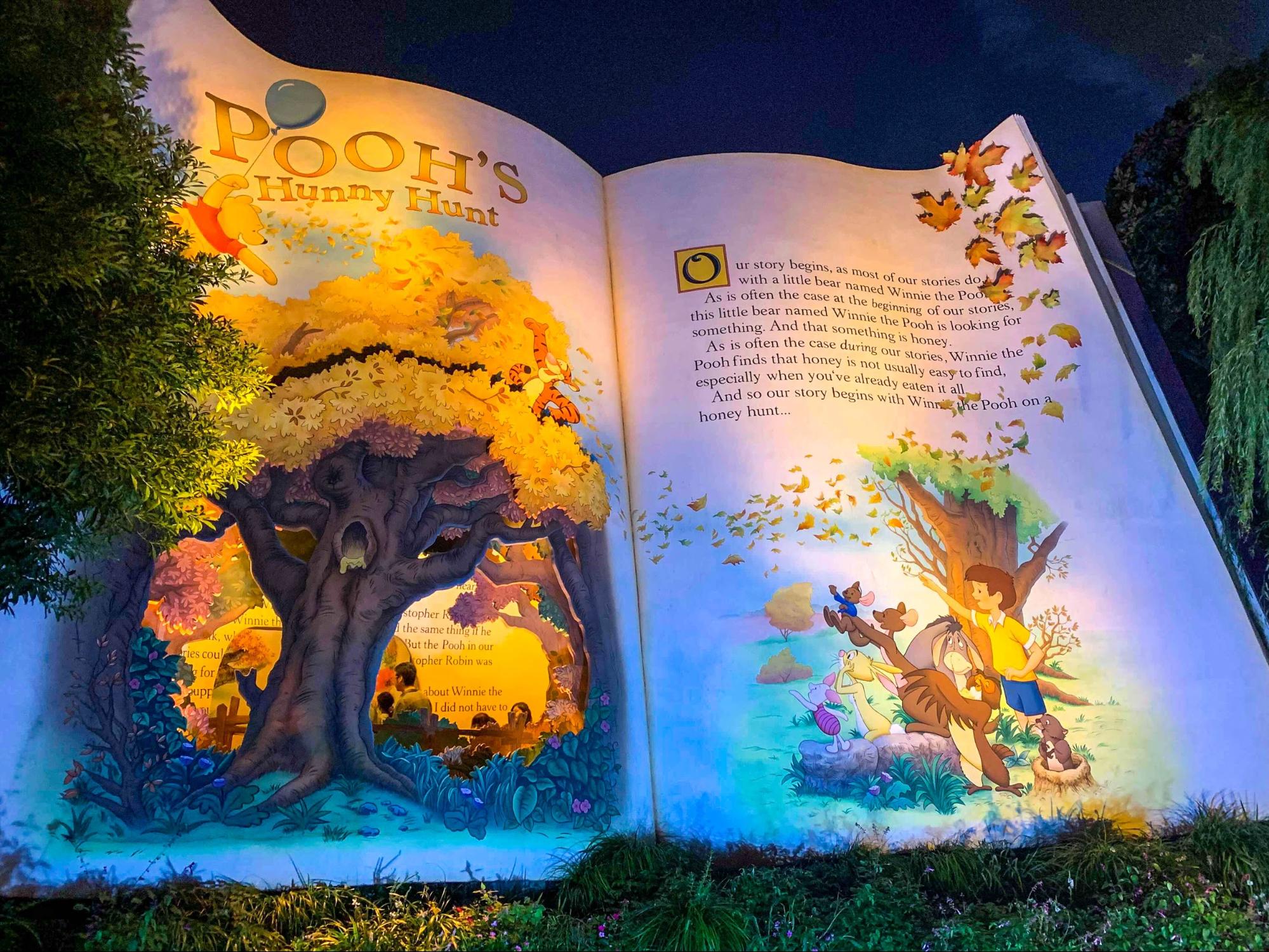 The Winnie the Pooh ride is a cute adventure but can have a brutal wait time. | CARISSA SHALE