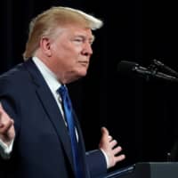 U.S. President Donald Trump holds a rally with African-American supporters in Atlanta Nov. 8. | REUTERS