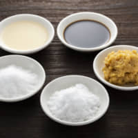 Health officials have been trying to wean the people of Aomori off their extreme fondness for salt &#8212; and soy sauce, miso and butter. | GETTY IMAGES