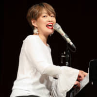 Spreading the word: Tomoe Sawa often performs to audiences within the Christian community. | MASAAKI HIRAGA