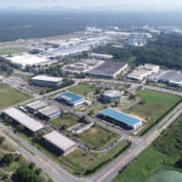 An aerial view of Kulim Hi-Tech Park, home to many multinational companies\' factories and research and development centers, in Kedah, Malaysia. | KHTP