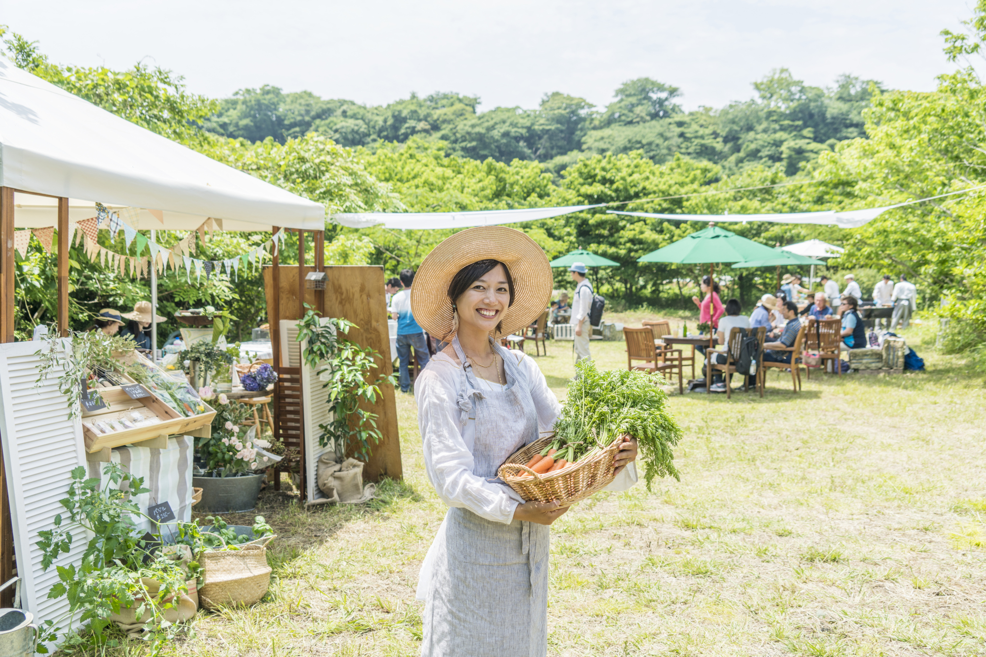 Pivot point: Chie Nishimura first became interested in organic food when on an exchange program in Germany. | YUKA YANAZUME