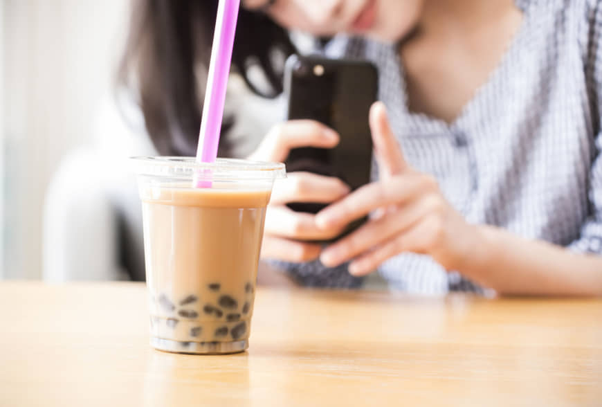 Photogenic food: Bubble tea is just one example of insutaba-e ('looks good on Instagram') food popular with Japan's 26 million Instagram users. | PIXTA