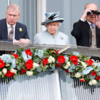 Prince Andrew (left) stepped down from his royal duties last Wednesday with the approval of his mother, Queen Elizabeth II (center) after a disastrous interview in which he tried to justify his well-documented ties to convicted sex offender Jeffrey Epstein. | REUTERS