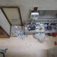 A model of a neglected kitchen by Miyu Kojima. | ALEX MARTIN