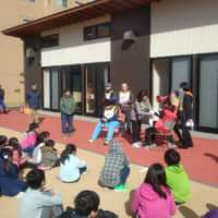 Residents of Sendai\'s Tagonishi area conduct a disaster drill. | SENDAI CITY