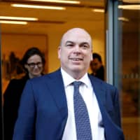 British entrepreneur Mike Lynch leaves the High Court in London last March. | REUTERS