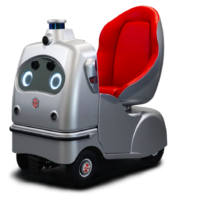 An autonomous single-seat vehicle, called Robocar Walk, developed by ZMP Inc. | ZMP INC.