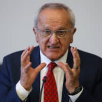 Mexican Deputy Foreign Minister for North America, Jesus Seade, holds a news conference in Mexico City Dec. 10. | REUTERS