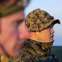 U.S. and South Korean special forces personnel take part in a military exercise at Kunsan Air Base south of Seoul on Nov. 14. | VIA REUTERS