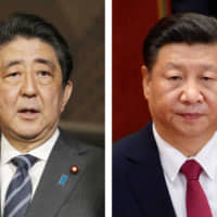 Prime Minister Shinzo Abe may hold talks with Chinese President Xi Jinping during his three-day China visit scheduled from Dec. 23. | KYODO