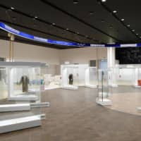 A preview of the National Ainu Museum in in the town of Shiraoi, Hokkaido, on Thursday | KYODO