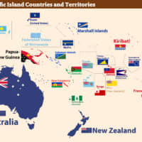 The Pacific island nations have come to occupy front and center in geopolitical strategy among major democracies in the Asia-Pacific region &#8212; the United States, Australia, New Zealand and Japan &#8212; as China steps up its quest for regional primacy. | GETTY IMAGES