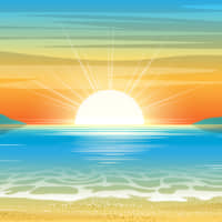 Bright words: The twinkle of the sun\'s rays on the ocean can be described in Japanese with the word \"kira-kira.\" | GETTY IMAGES