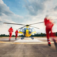 Operations from the air allow medical and search and rescue personnel to get to the scene quickly, with supplies and other assistance following on seamlessly. | GETTY IMAGES