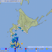 The epicenter of the earthquake that occurred on Dec. 19 at 3:21 p.m. is located in Aomori Prefecture | JAPAN METEOROLOGICAL AGENCY