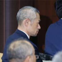 Ichiro Suzuki attends a workshop on Friday in Tokyo. | KYODO