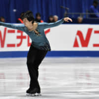 Koshiro Shimada sits in fifth place after the men\'s short program with 80.59 points. | RISA TANAKA