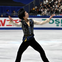 Junior skater Shun Sato finished fifth at the Japan Championships. | RISA TANAKA