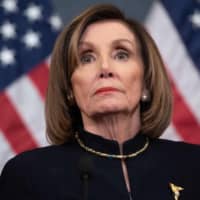 U.S. House Speaker Nancy Pelosi has said the House will introduce and vote on a war powers resolution this week. | AFP-JIJI