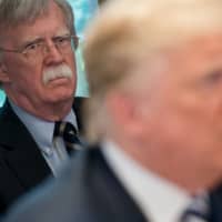 Former National Security Adviser John Bolton alleges in a book draft that U.S. President Donald Trump wanted to freeze Ukrainian military aid until Kiev investigated his political rivals, The New York Times reported Sunday. | AFP-JIJI
