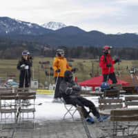 Artificial snow has become a necessity in many European ski areas, including this resort in Garmisch-Partenkirchen, Germany. | BLOOMBERG