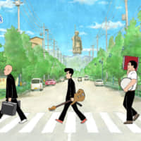 Band of misfits: Director Kenji Iwaisawa\'s hand-drawn anime, \"On-Gaku: Our Sound,\" taps into the riotous power of music. | &#169; HIROYUKI OHASHI / OHTA BOOKS / ROCK\'N\'ROLL MOUNTAIN