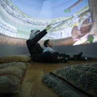 \"I in Wonderland\" (2012-17) Post Theater\'s intergenerational experience, involves performance, installation art and animated film. | COURTESY OF POST THEATER