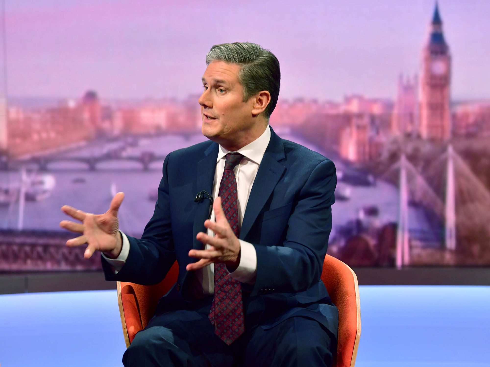 Labour's shadow Brexit secretary, Keir Starmer, is known more as a pragmatist than an ideologue, but he has still taken pains to show his left-wing bona fides in the race to succeed outgoing party leader Jeremy Corbin. | VIA REUTERS