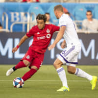 Tsubasa Endoh scored three goals and two assists in 13 regular-season appearances for Toronto FC last year. | COURTESY OF TORONTO FC