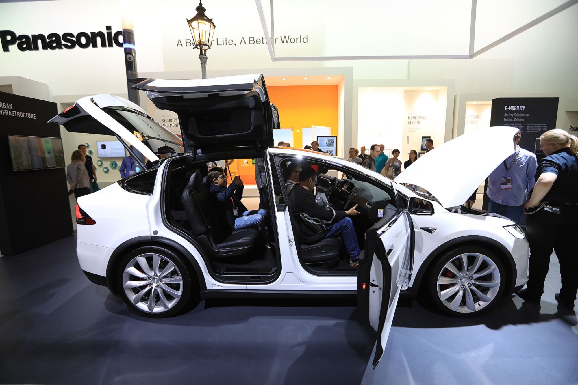Panasonic electric on sale car battery