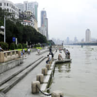 The Pearl River waterfront in Guangzhou, China | BLOOMBERG