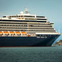 The Holland America Line cruise ship Westerdam passes through the West Arm of Glacier Bay, Alaska. | BLOOMBERG