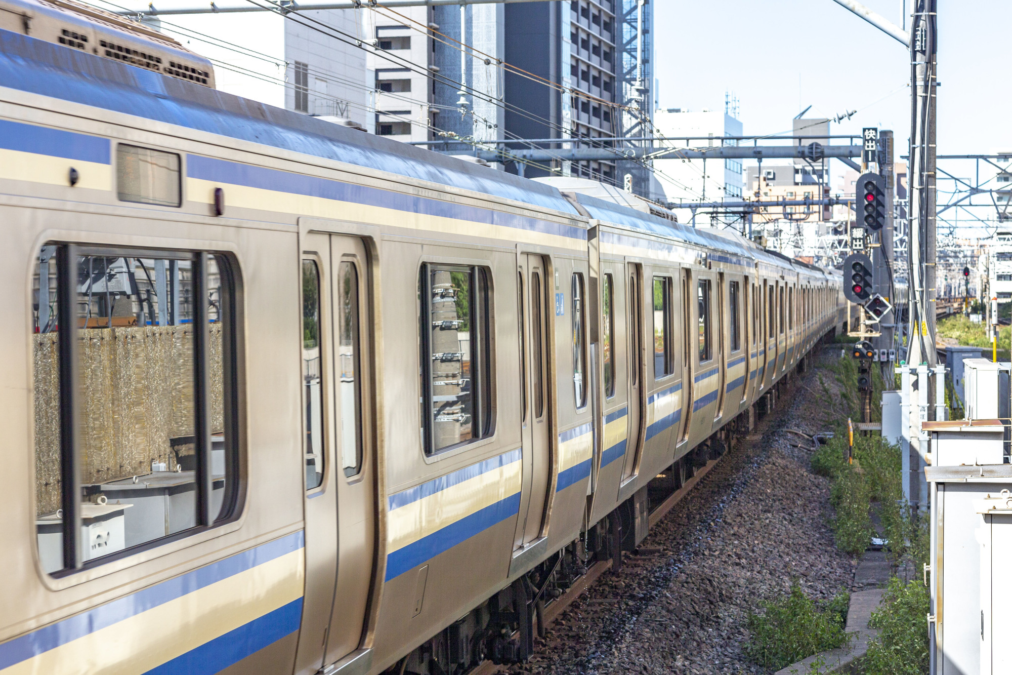 Day and night: Some trains in Japan will operate later than usual during the Olympics this summer. | GETTY IMAGES